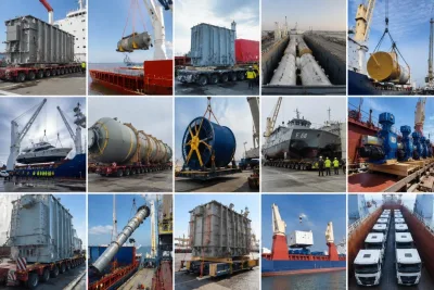 Kiev Shipping Ltd 参与安排的重型与超限货物运输