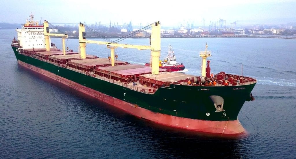 types of cargo ships - bulk carrier